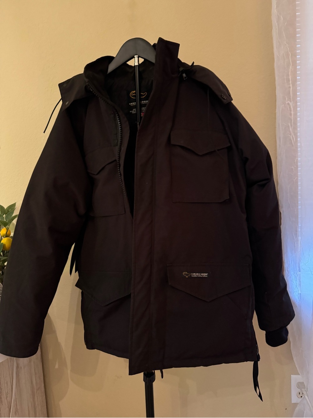 Canada Goose Black Military Field Parka